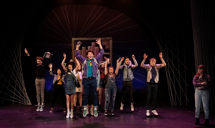 The cast of Freaky Friday at San Diego Musical Theatre.