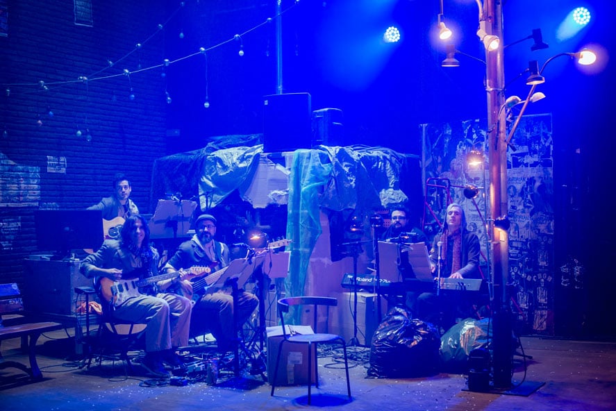The band in Rent, el musical.