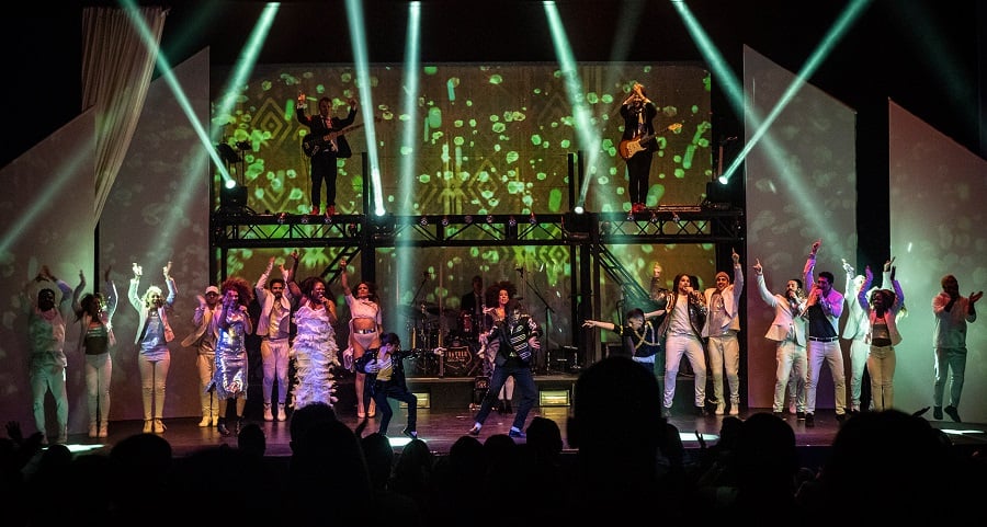 The cast of Forever King of Pop