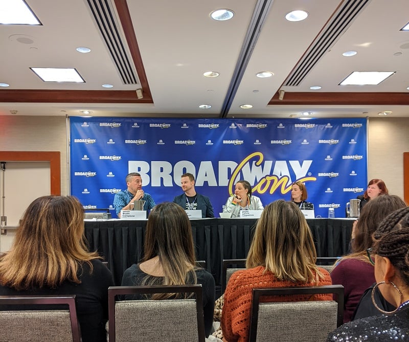 BroadwayCon panels.