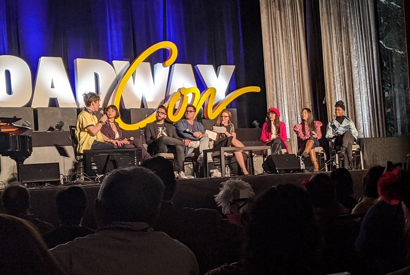 The Hadestown panel.